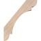 Ekena Millwork 5 1/2"W x 18"D x 22"H Olympic Smooth Knee Brace, Douglas Fir BRC06X18X22OLY00SDF - alternate 2